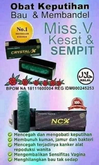 NCX NASA/Crystal X Nasa Original NCX Crystal X ORI Cristal X ASLI Kristal X NASA Perawatan Masalah Kewanitaan