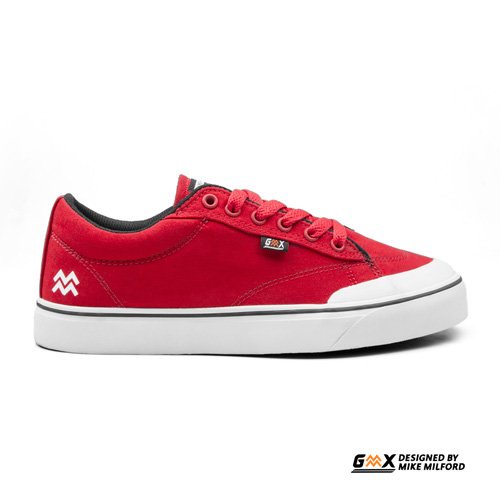 Geoff Max Factory -  Dalton Red White (Grade B) | Sepatu Pria | Casual | Sneakers |