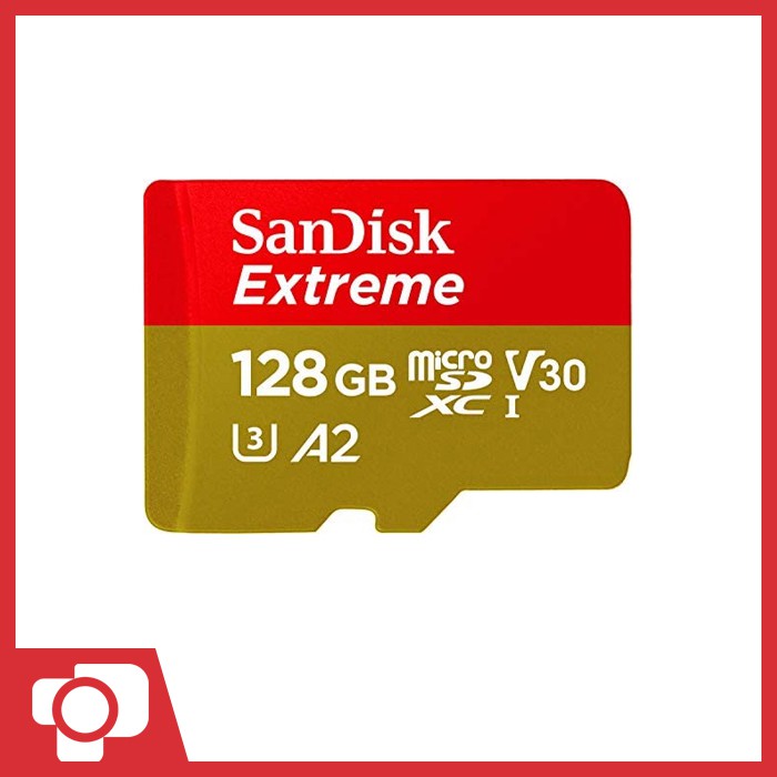 Sandisk Extreme A2 MICROSDXC – 128GB Memory card