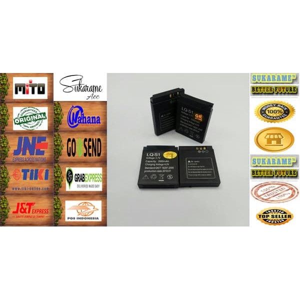 Baterai Double Power Smart Watch LQ-S1 DZ09 / U9 / U10 / A1 / Mito 555