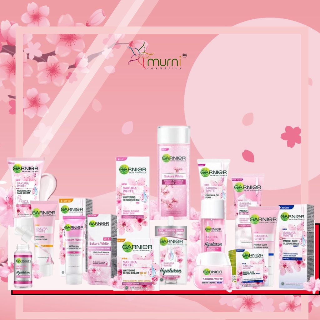 GARNIER SAKURA GLOW SERIES