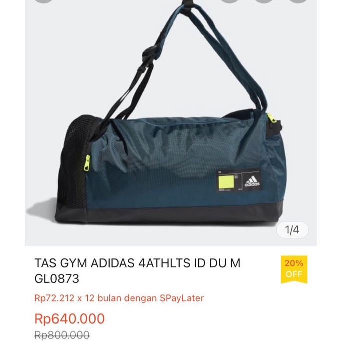 TAS GYM ADIDAS 4ATHLTS ID DU M GL0873