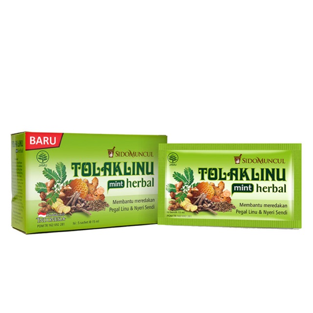 

SIDO MUNCUL JAMU TOLAK LINU CAIR HERBAL MINT 5 x 15Ml