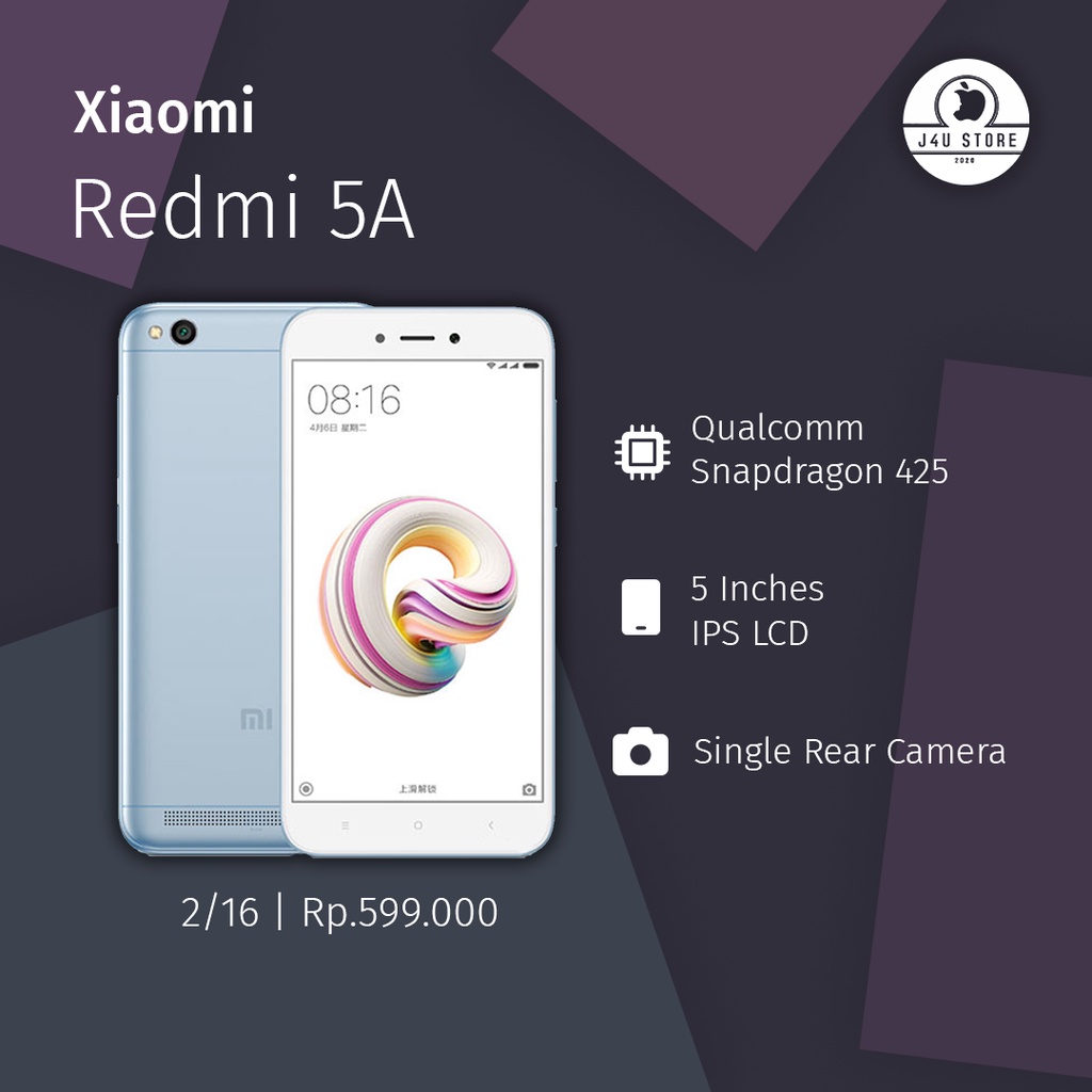 Redmi 5A Second Fullset