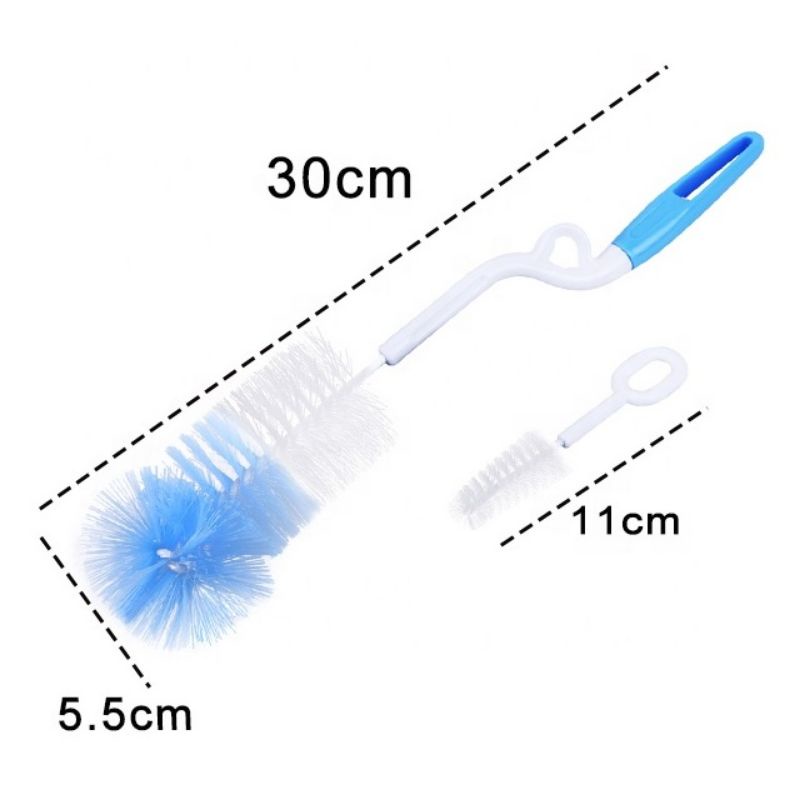 Moonship 2 In 1/ Sikat Botol Busa Putar