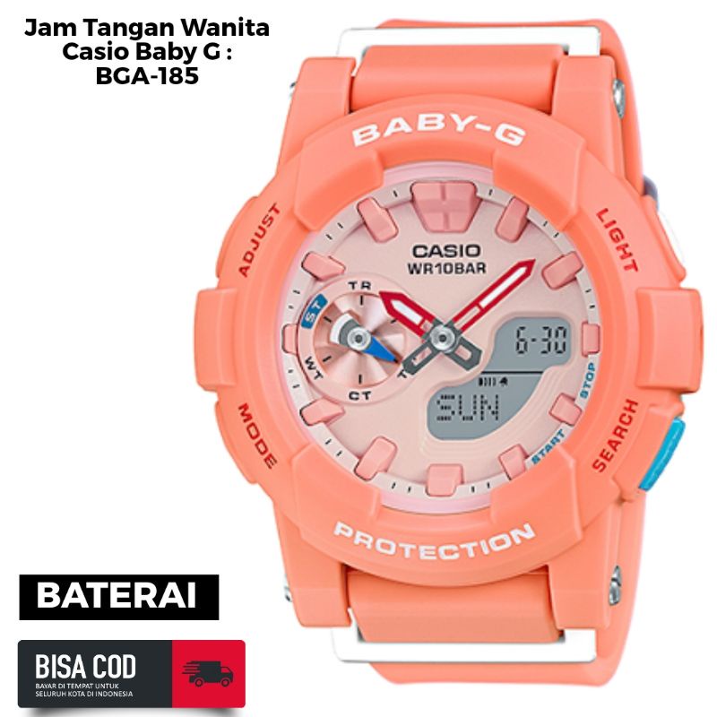Jam Tangan Wanita Casio Baby G : BGA-185