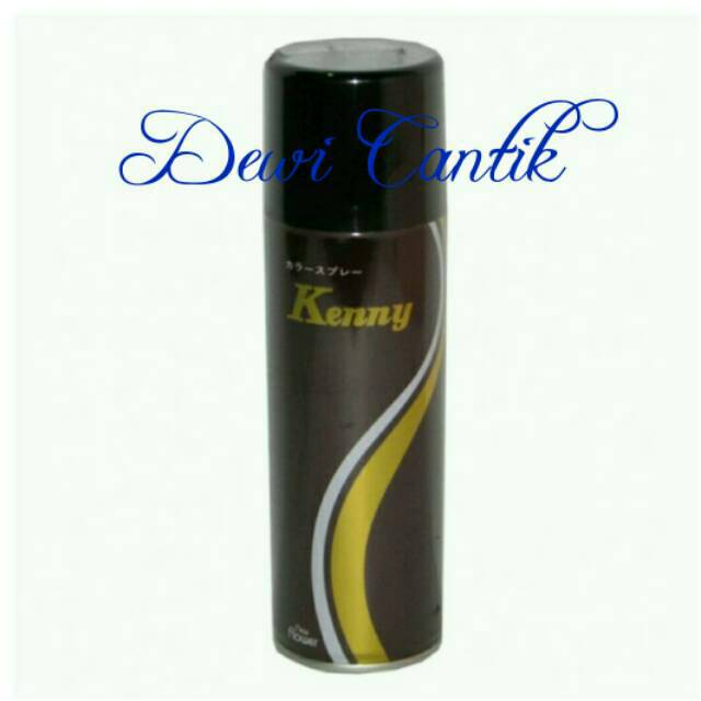 KENNY HAIR SPRAY COLOR DARK BROWN 191ML