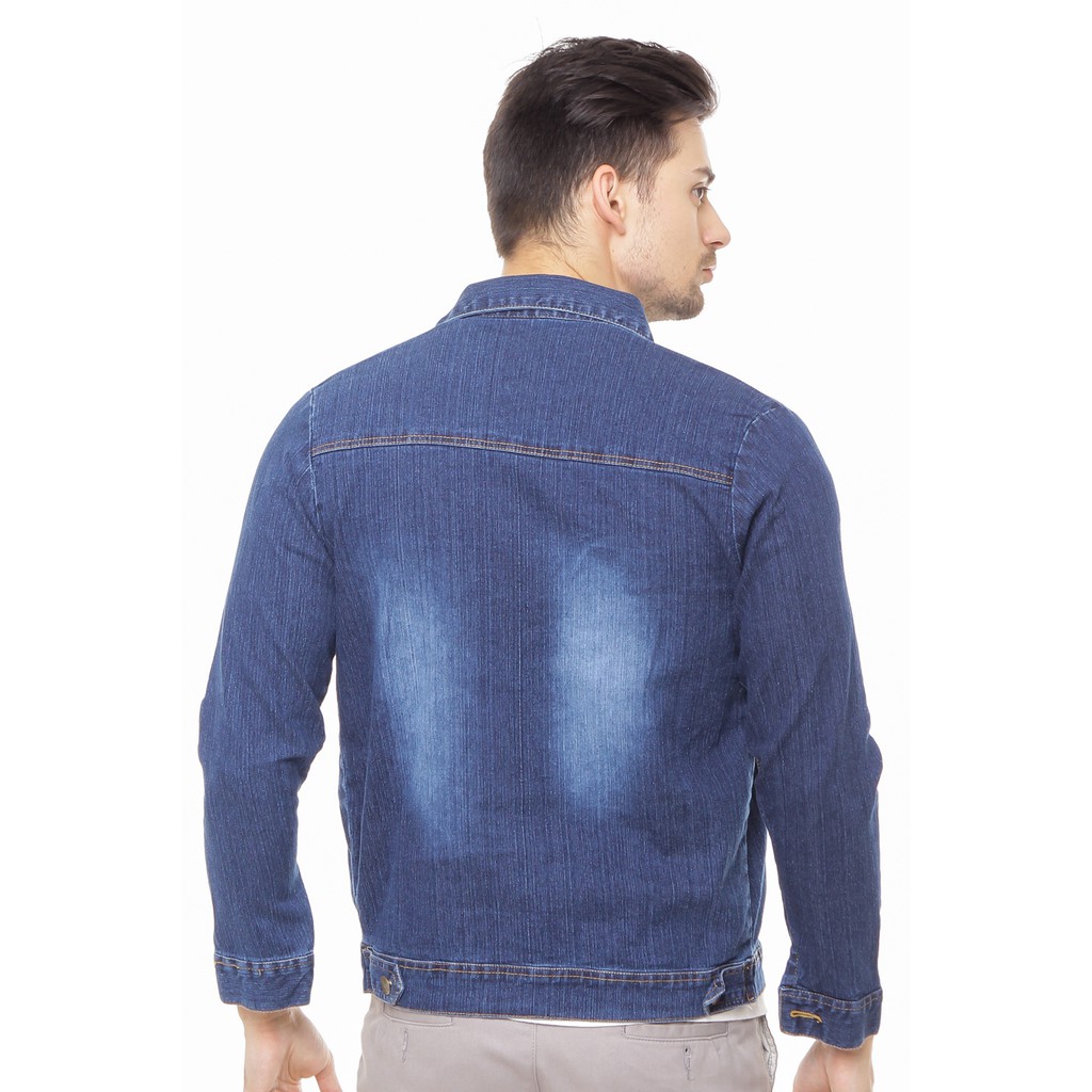 Jaket  Tangan panjang Denim PriaModel Terbaru - XSHOP Jimmy