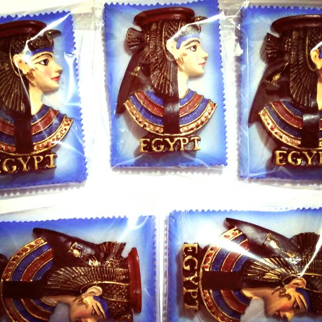 Souvenir magnet kulkas negara mesir eqypt