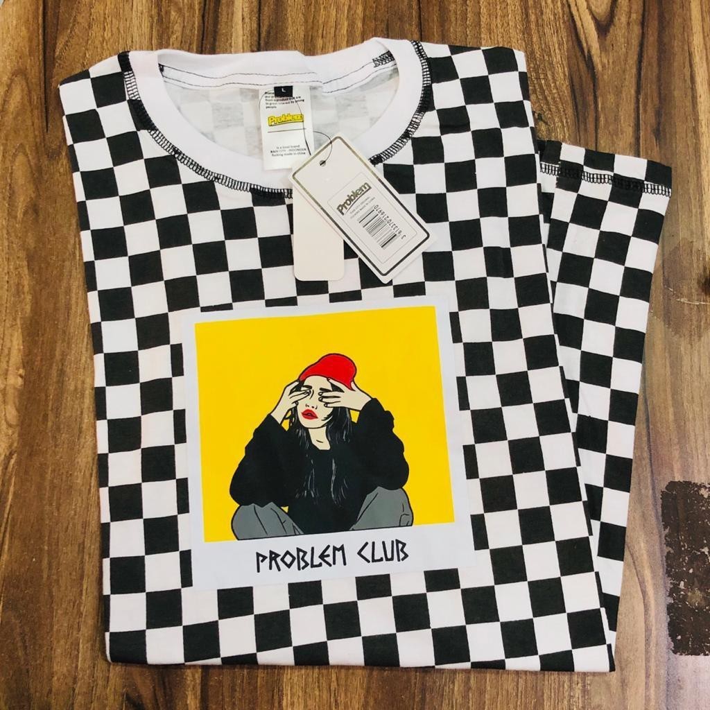 [BAYAR DI TEMPAT COD] KAOS DISTRO SKYMO PUTIH ICECREAM PRIA WANITA