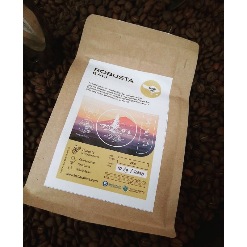 

robusta bali