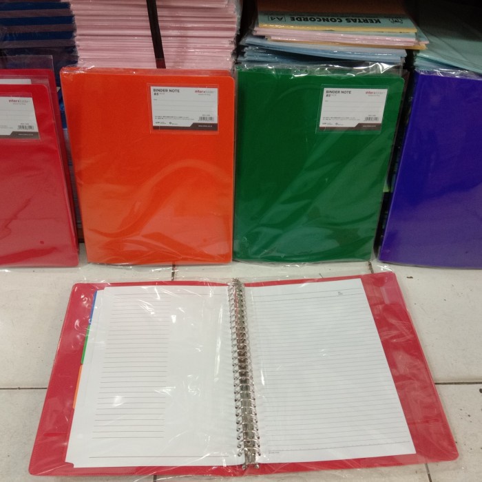 

Terbatas Binder Neto B5 Interx Berkualitas