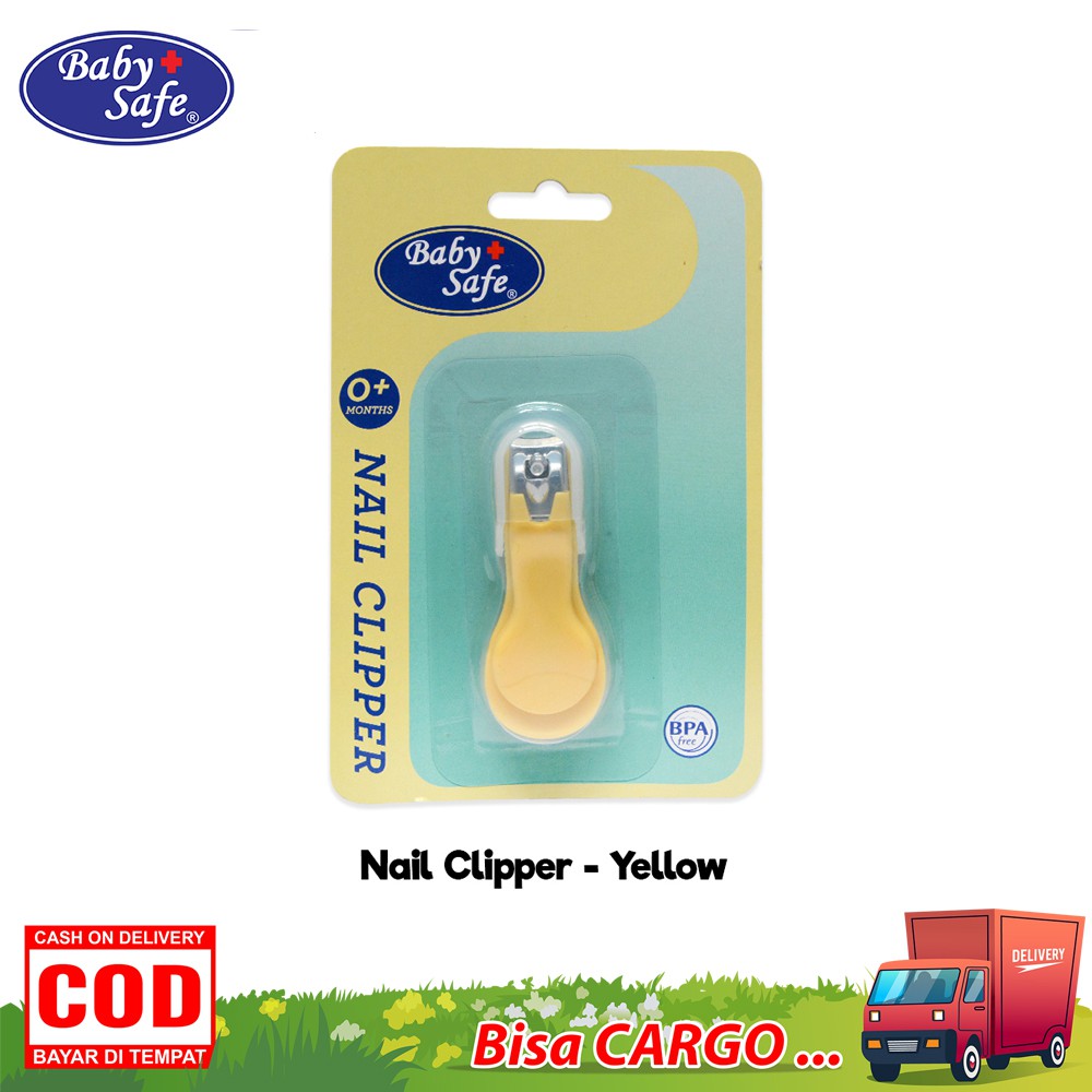 BABY SAFE Nail Cliper B3111 Gunting Kuku Bayi Baby Safe