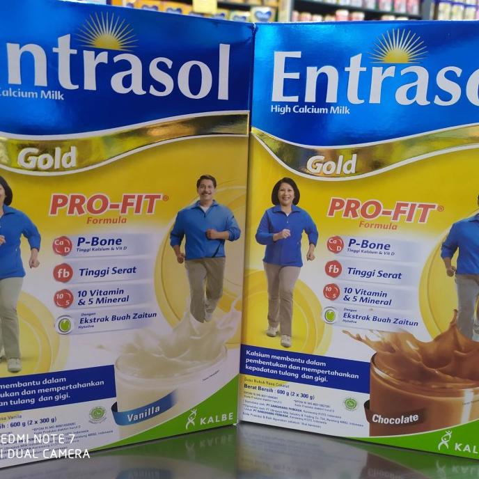 

[COD] ENTRASOL GOLD 600GR VANILLA/COKLAT [COD]
