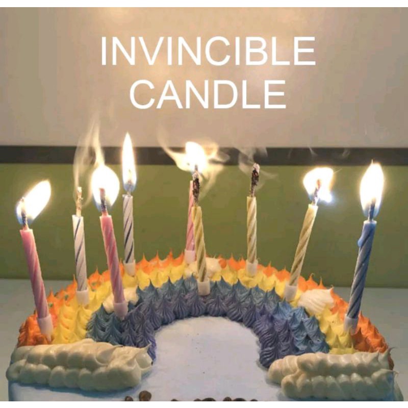 BLESSHOP Lilin Ulang Tahun Magic Candle Isi 10