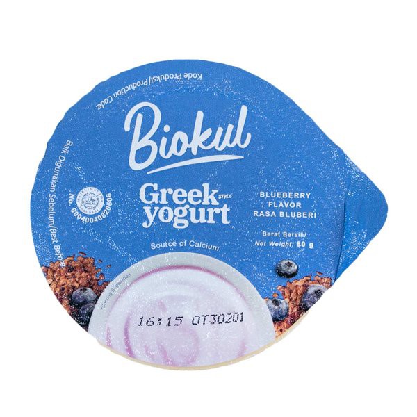 

BIOKUL Greek Yoghurt Blueberry 80gr