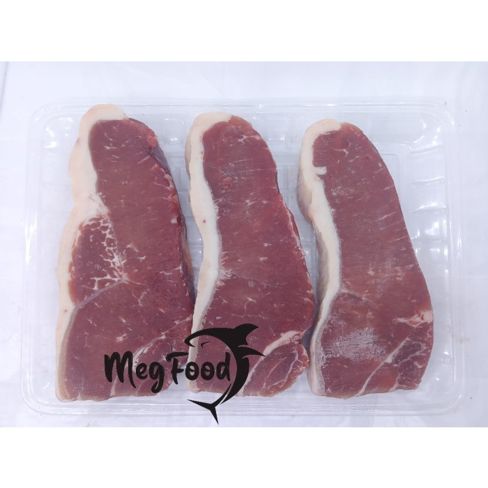 

Brazil Striploin/Brazil Sirloin 5 pcs @ -/+ 200 gram