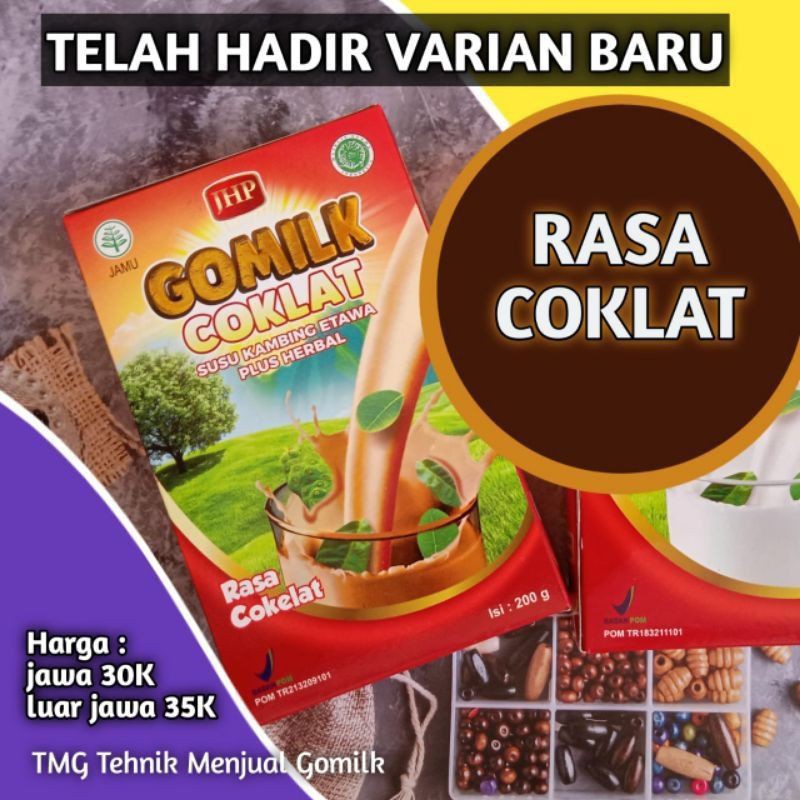 

TERLARIS] GOMILK Susu Kambing Etawa plus Herbal