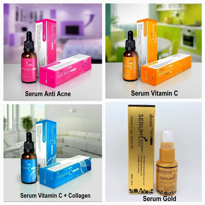 hanasui serum wajah series 20ml