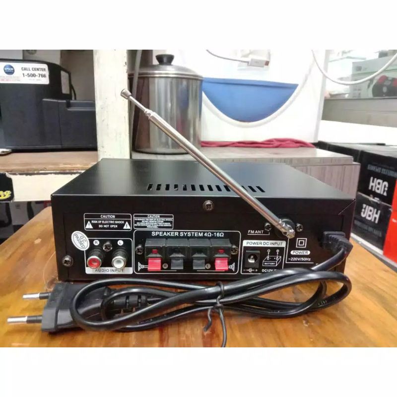 POWER AMPLIFIER BLUETOOTH FLECO BT-858A - AMPLi KARAOKE FLECO F-858A - Ampli Wireless