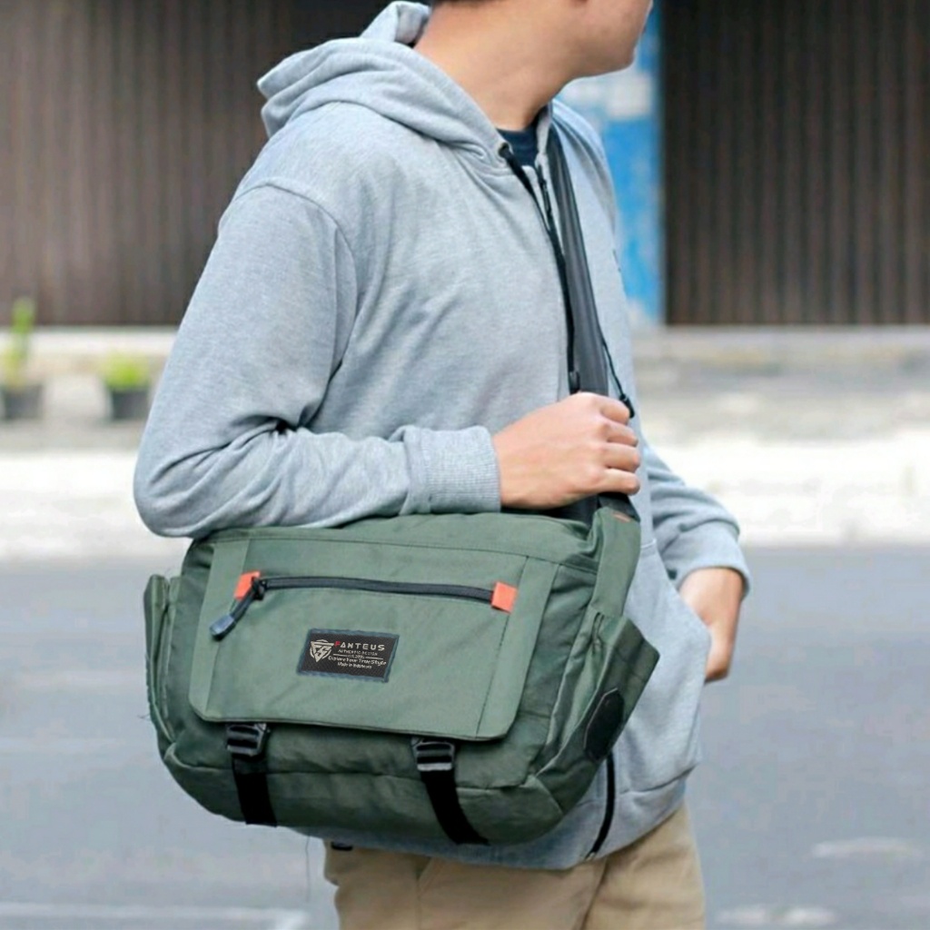 Tas Selempang Pria Slingbag Casual Fanteus