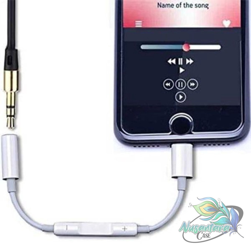 MH020 Lightning To aux 3.5 mm audio heandphone jack adapter for i ph0ne spilter NC8027