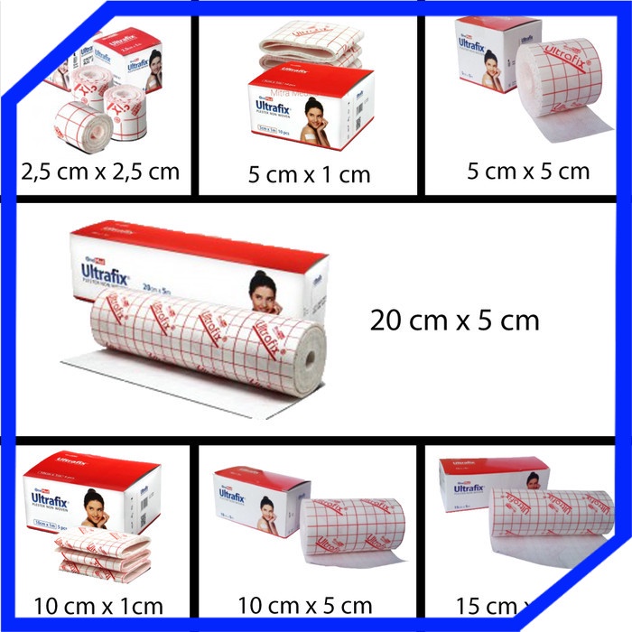 Ultrafix Plester Luka Anti Air Onemed Plesterin Ultrafik Non Woven