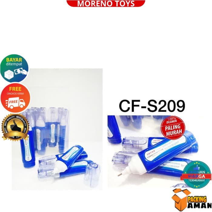 

Tip ex Correction Joyko CF-S209 (1 PCS) MORENO TOYS PROMOSI MURAH