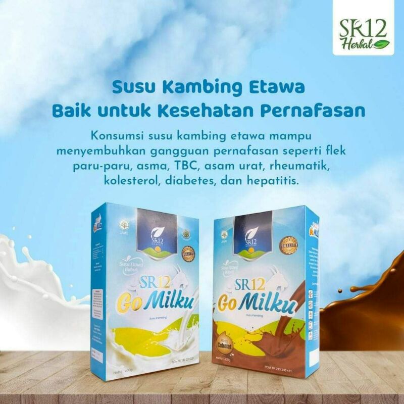 

Susu kambing Etawa Plus Herbal GOMILKU SR12