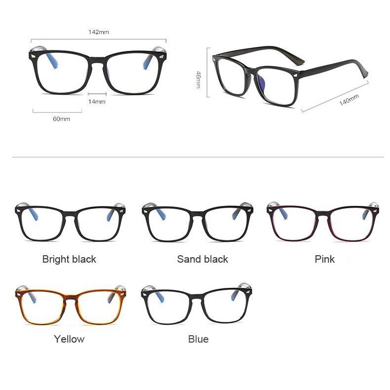 INFY Kacamata Anti UV Radiasi /Kacamata Lensa Frame/Kacamata Fashion/New Sunglasses Wanita Pria R102