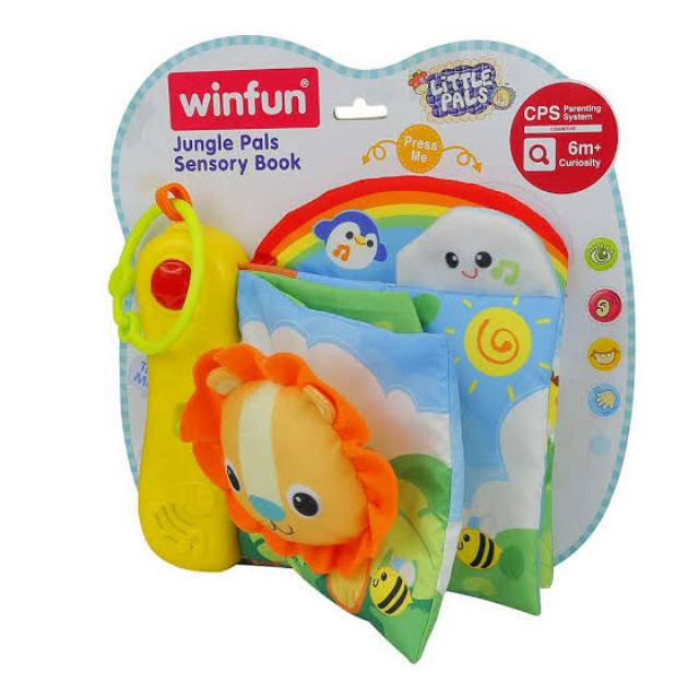 Winfun Jungle Pals Sensory Book