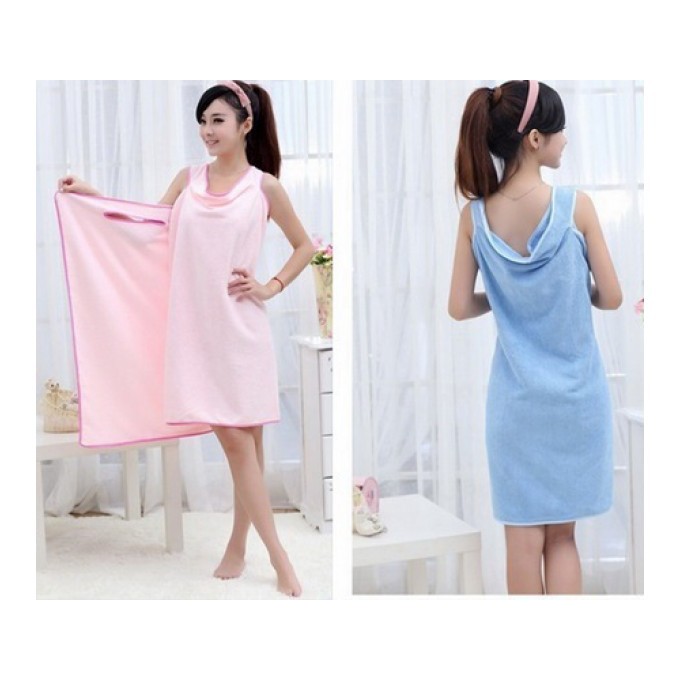 Wearable towel model toga / handuk baju multifungsi