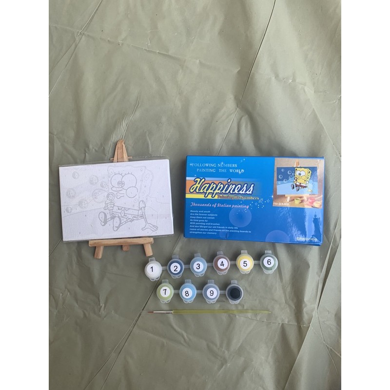 

DIY Painting by Number Kit | Spongebob
