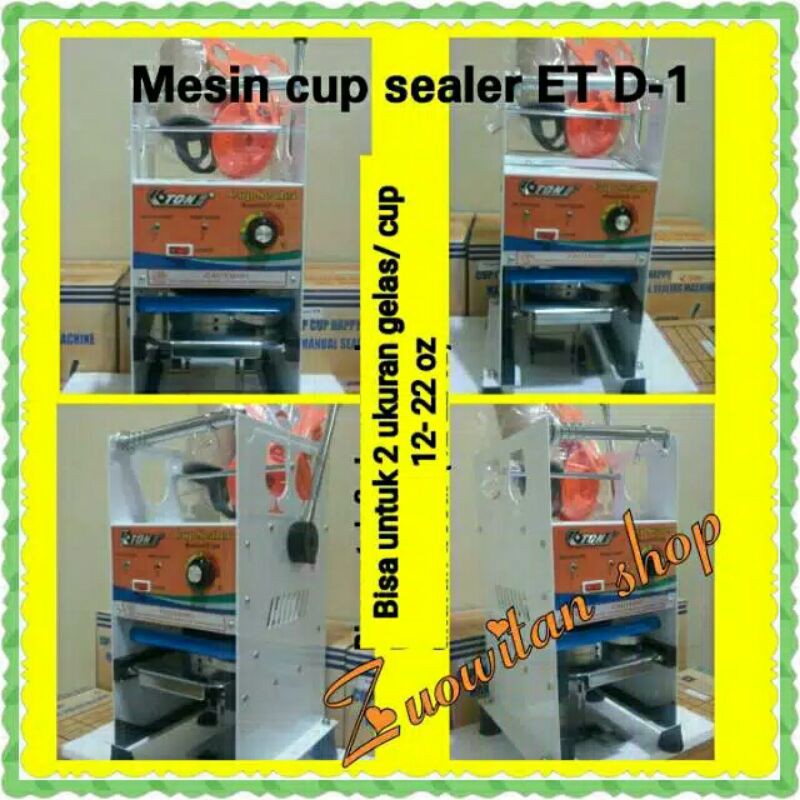 Jual Mesin Sealing Cup Mesin Press Cup Plastik Mesin Cup Sealer Et D Indonesia Shopee Indonesia