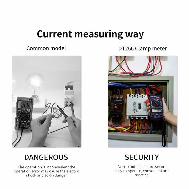 Digital DT266 / Digital Clamp Multimeter - Digital Multimeter