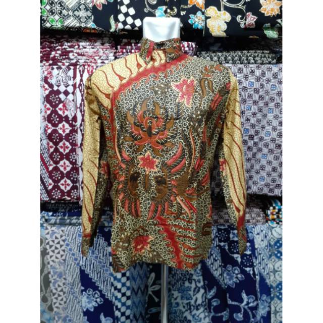 KEMEJA BATIK LENGAN PANJANG MURAH