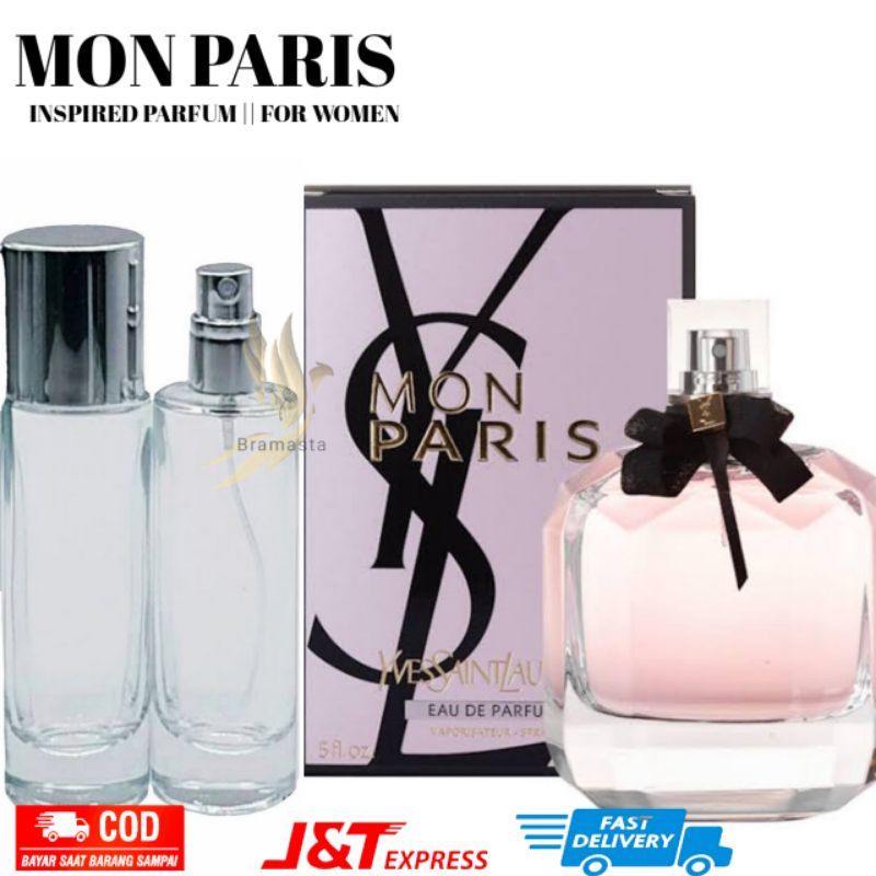 Yves Saint Laurent YSL Mon Paris || Parfum wanita