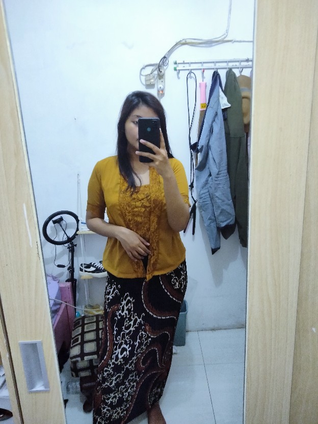 Baju Batik Couple / Batik Pria / Batik Set / Batik Lengan Panjang / Rok Set