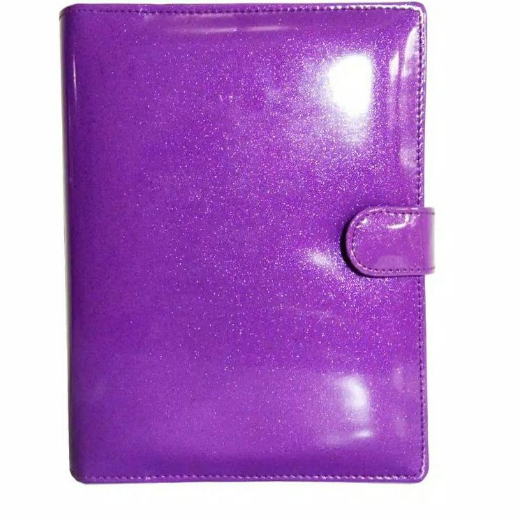 

Paling Menarik Binder Glossy Glitter Laminasi Kulit Premium A6 6ring A5 20ring B5 26ring