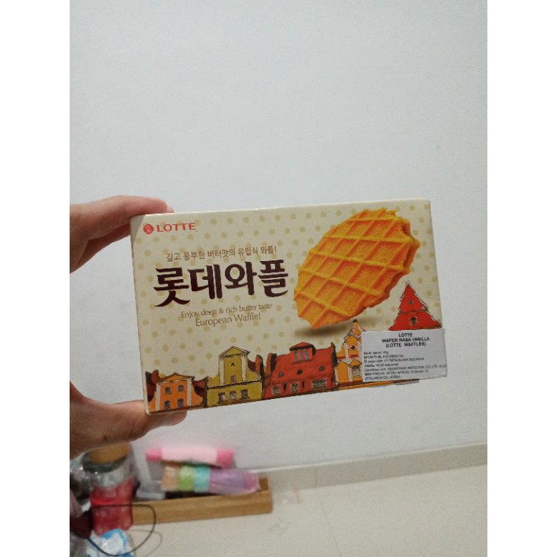 

snack waffle cripsy korea