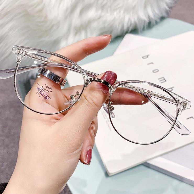 Paling Disukai.. Viendo（Barang spot） Kacamata Photocromic Anti Radiasi Minus Wanita Pria Cowok Elast