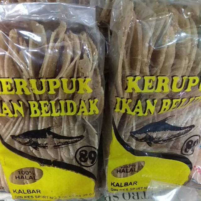 

Kerupuk Ikan Belidak Sahang atau Lada