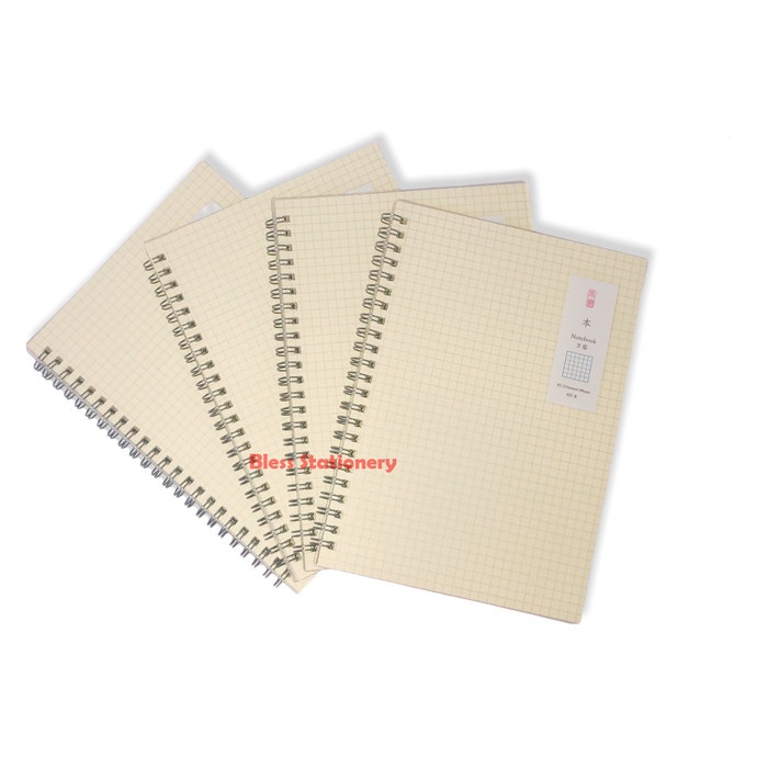 

Mantap Deli Buku Kotak Kecil A5 Buku Spiral Buku Tulis Grid Notebook Limited
