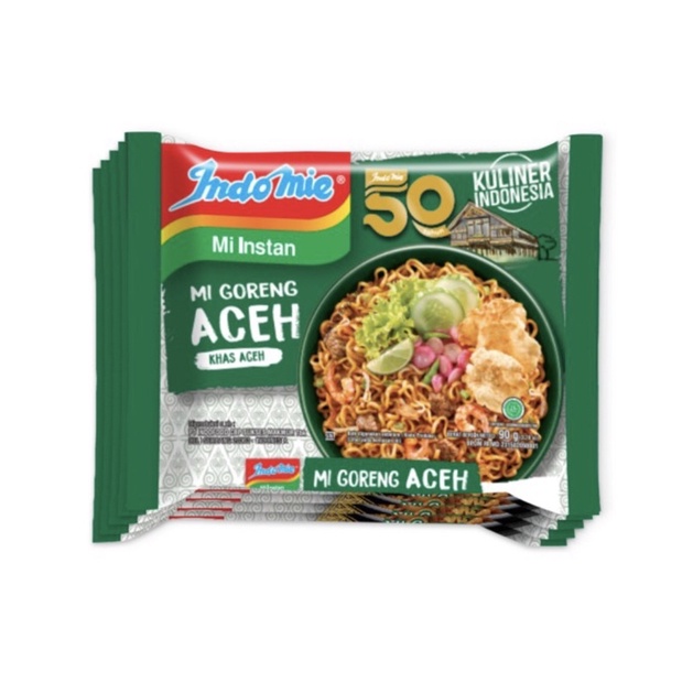 

Indomie Goreng Aceh 90gr Isi 5 pcs