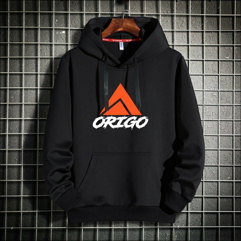 Hoodie ORIGO koleksi terbaru ready size L XL/Hoodie pria/Hoodie wanita/jaket pria/jaket wanita/sweat