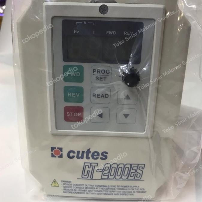 Inverter Cutes 1 Hp 0,75 Kw 1 Phase Output 3 Phas Ct2002Es-A75 Taiwan