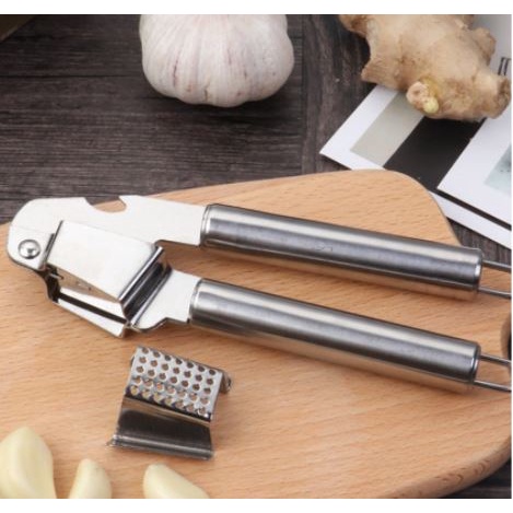 tomumuda Alat Penghancur Bawang Putih Garlic Onion Press Stainless Steel Perasan Lemon