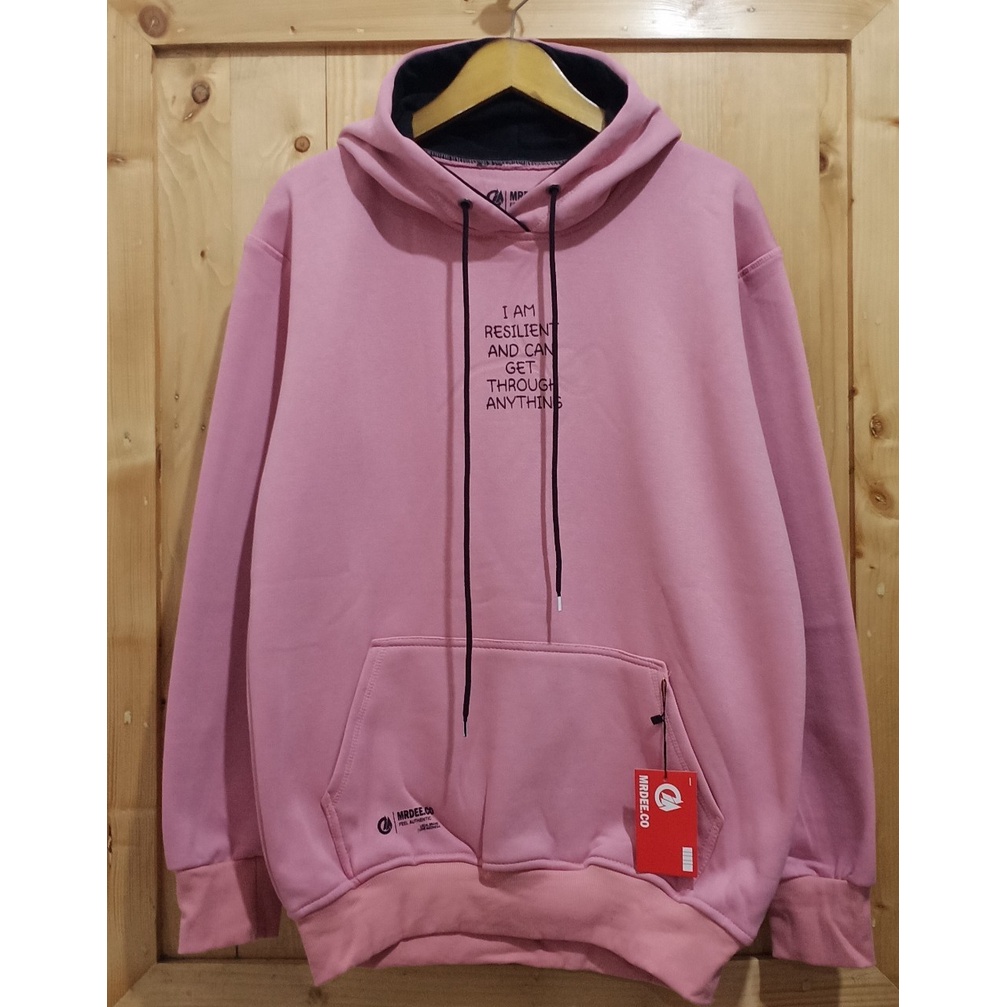 Sweater Hoodie Pria Original Distro Bandung Switer Cowok Cewek Terbaru Mr Dee Jumper Hoodie Pria Wanita Simple SIZE M L XL XXL JUMBO