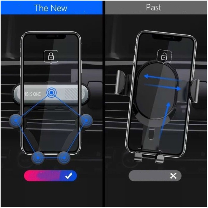 GPS CAR HOLDER Mobil AC TEMPAT HP DI AC MOBIL HOLDER HP THIS IS ONE Penyangga HP Car Holder