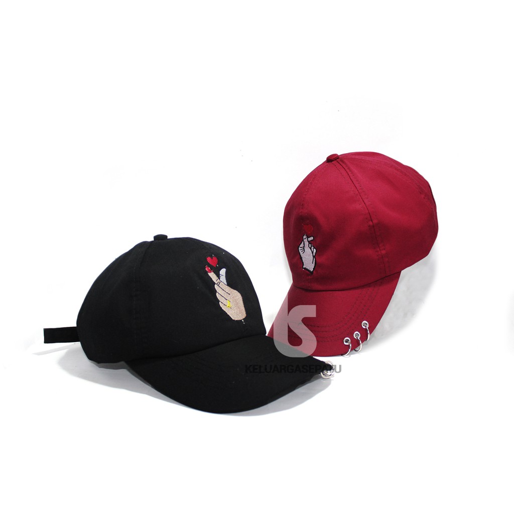 TOPI BASEBALL ANTING KOREA KPOP TOPI SARANGHAE BORDIR TOPI KOREA